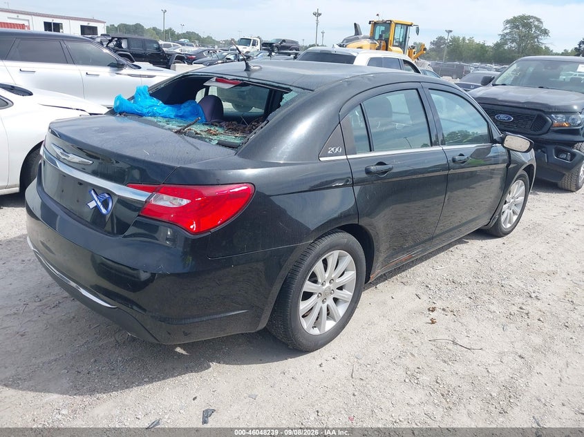 Vin: 1c3ccbbb1dn763477, lot: 46547694, chrysler 200 touring 20134