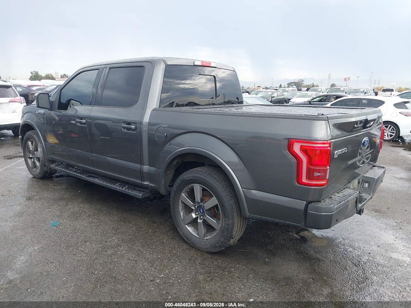 Vin: 1ftew1cg5gke46145, lot: 46547698, ford f-150 lariat 20163