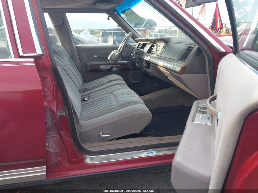 FORD CROWN VICTORIA 1991 VIN 2FACP74F9MX150654
