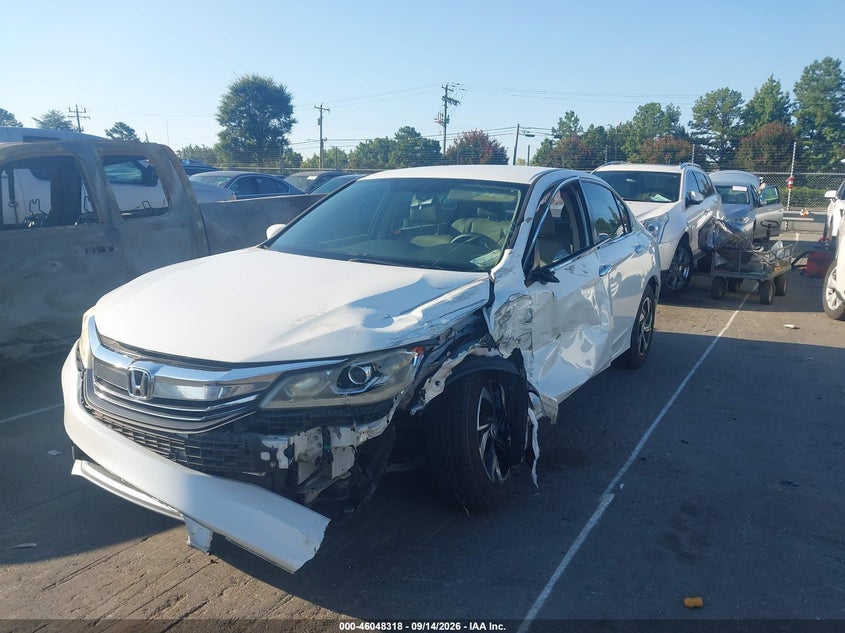 Vin: 1hgcr2f33ha191923, lot: 46547775, honda accord lx 20172