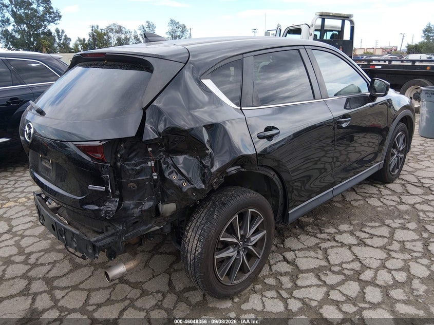Vin: jm3kfacm1j1406111, lot: 46547811, mazda cx-5 touring 20184