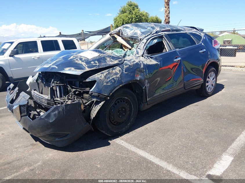 Vin: 5n1at2mt3fc828719, lot: 46547817, nissan rogue s 20152