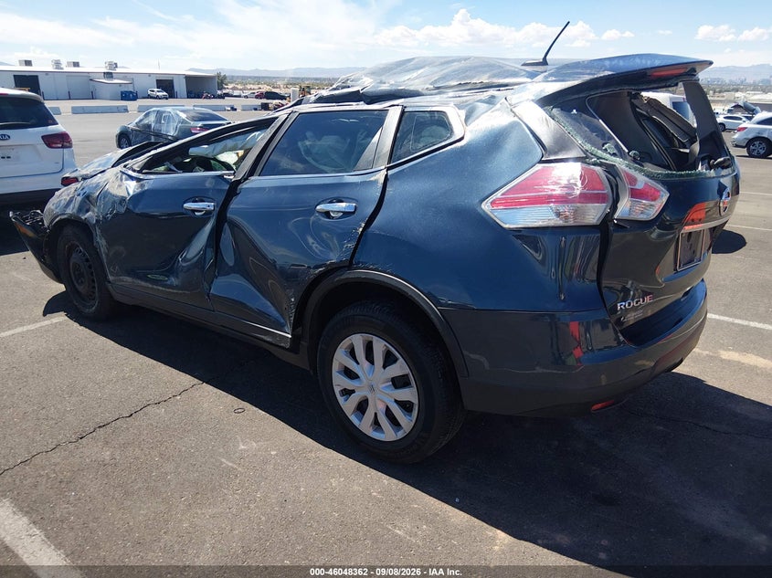 Vin: 5n1at2mt3fc828719, lot: 46547817, nissan rogue s 20153