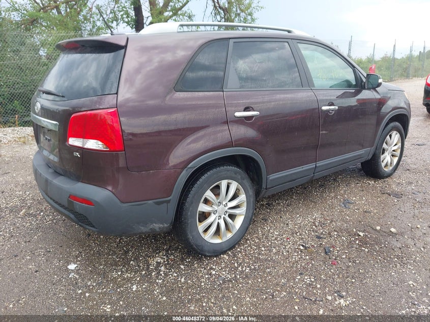 Vin: 5xyku4a17bg103828, lot: 46547827, kia sorento ex 20114
