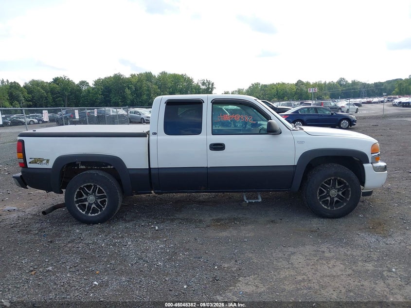 GMC SIERRA 1500 2006 VIN 1GTEK19T16Z256669