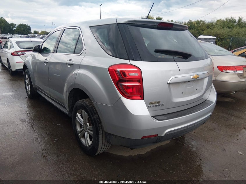 CHEVROLET EQUINOX 2017 VIN 2GNALBEK0H1560528