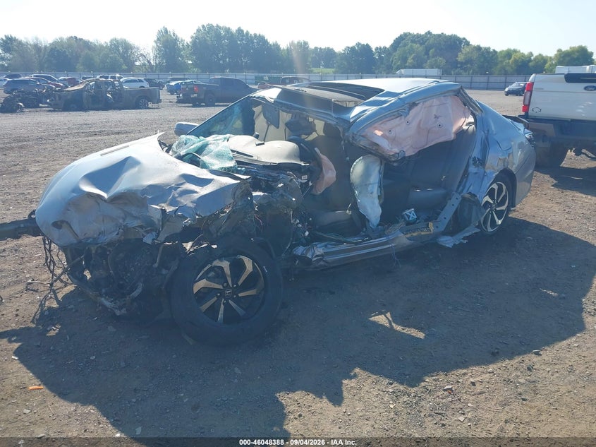 Vin: 1hgcr3f89ha021275, lot: 46547843, honda accord ex-l v6 20172