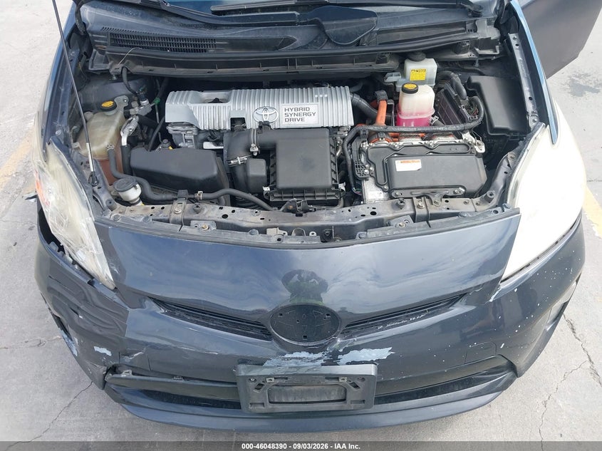 TOYOTA PRIUS 2013 VIN JTDKN3DU6D5600345