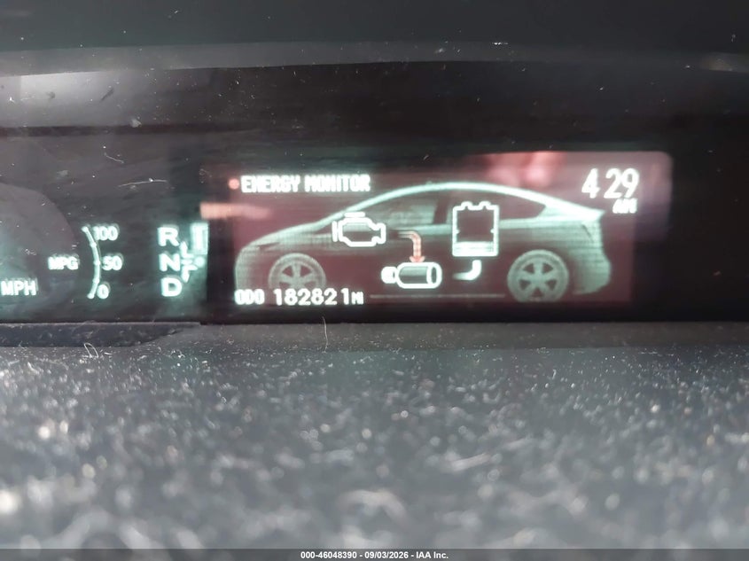 TOYOTA PRIUS 2013 VIN JTDKN3DU6D5600345