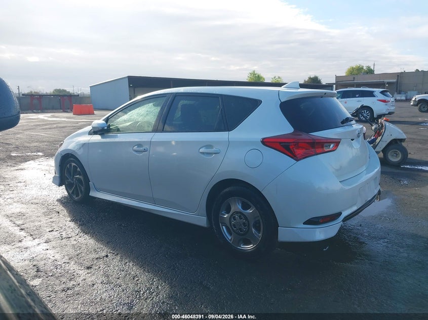 TOYOTA COROLLA IM 2017 VIN JTNKARJE0HJ544519