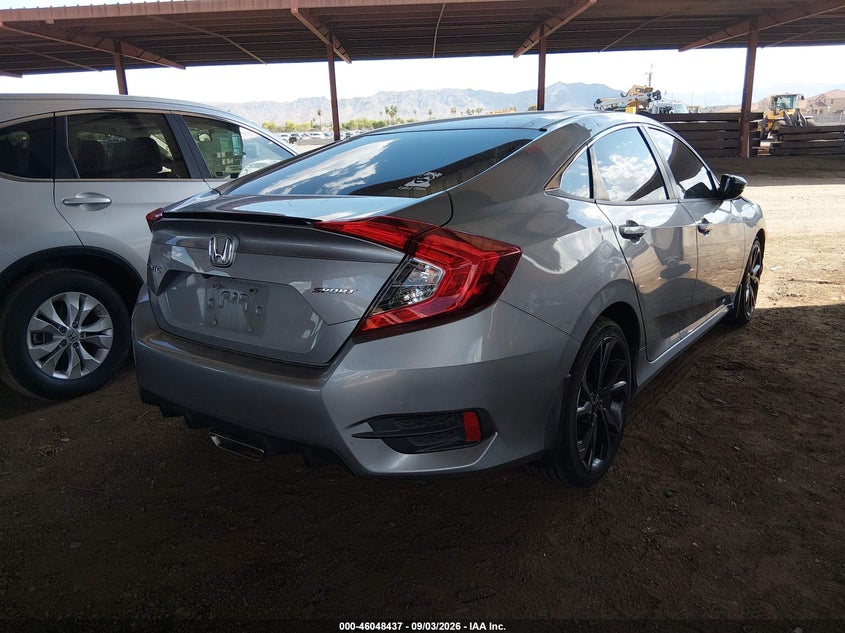 Vin: 19xfc2f8xke050232, lot: 46547892, honda civic sport 20194