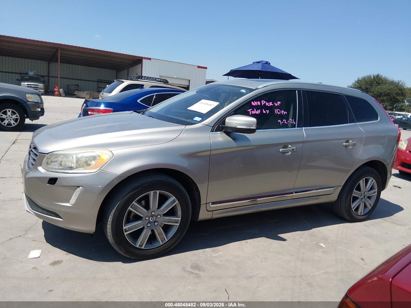 VOLVO XC60 2016 VIN YV449MDM4G2850964