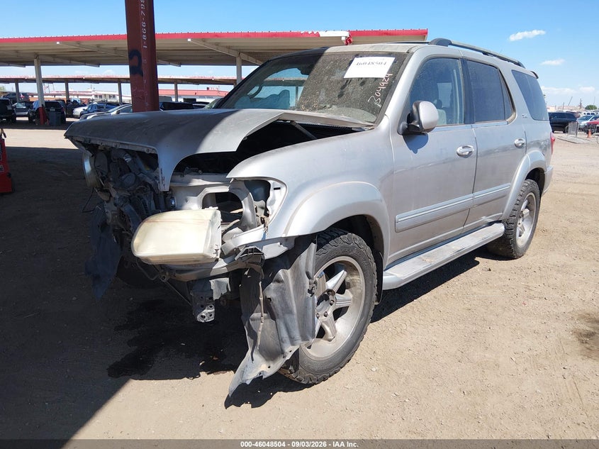 TOYOTA SEQUOIA 2005 VIN 5TDZT34A15S245364