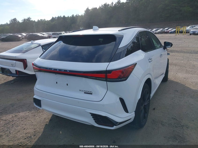 Vin: 2t2bcmea5rc017349, lot: 46547963, lexus rx 500h f sport performance 20244