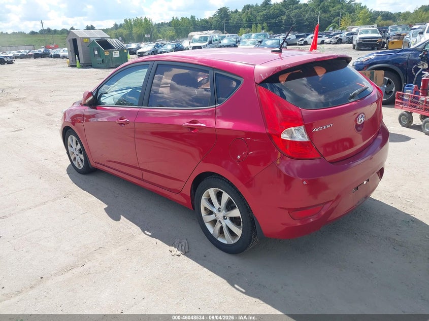 HYUNDAI ACCENT 2013 VIN KMHCU5AE5DU075103