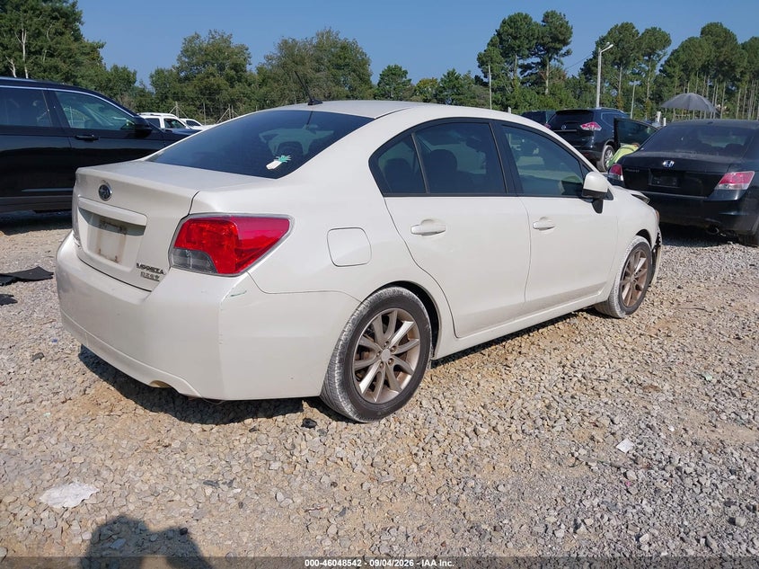 Vin: jf1gjac62eh025322, lot: 46547997, subaru impreza 2.0i premium 20144