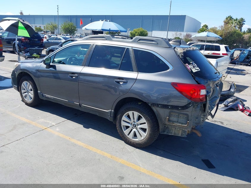 Vin: 4s4bsacc8j3276355, lot: 46548038, subaru outback 2.5i premium 20183