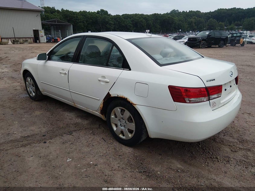 2008 HYUNDAI SONATA auction photo 3