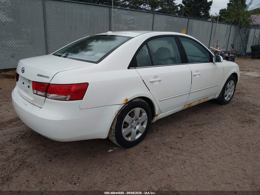 2008 HYUNDAI SONATA auction photo 4