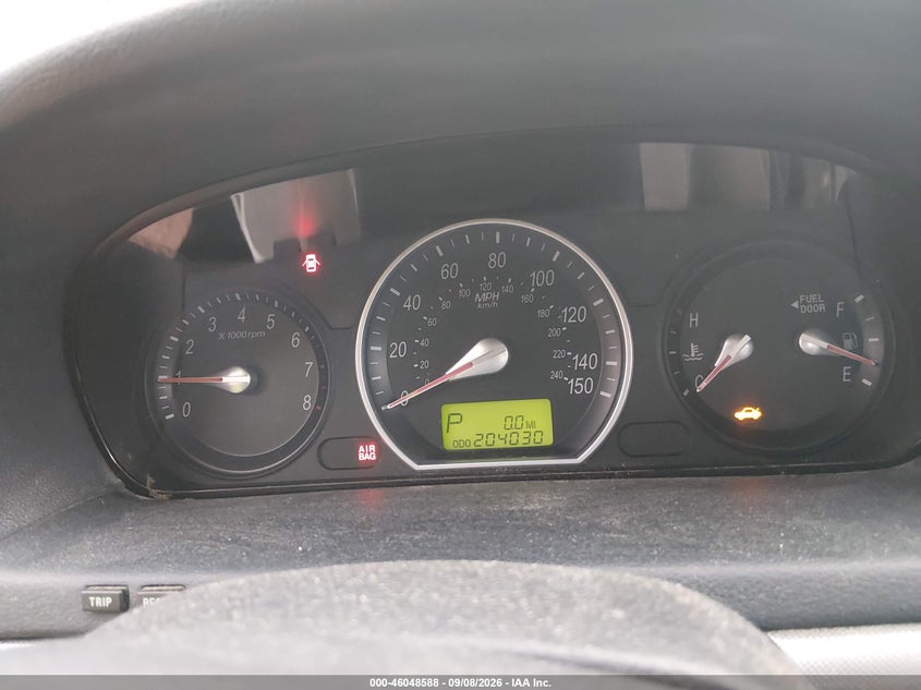 2008 HYUNDAI SONATA auction photo 7