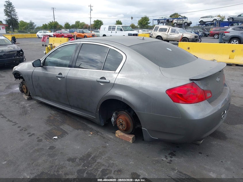 2009 INFINITI G37 auction photo 3