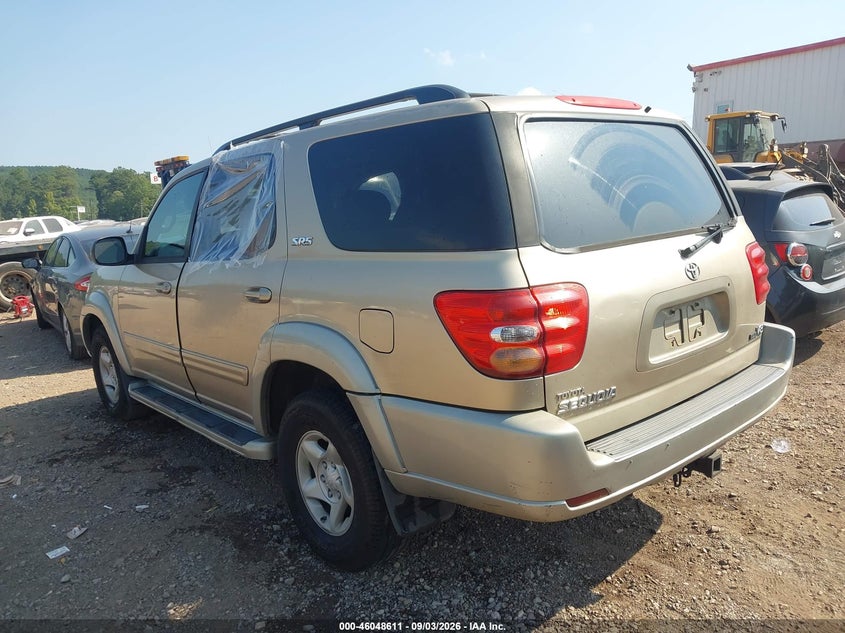 2002 TOYOTA SEQUOIA auction photo 3