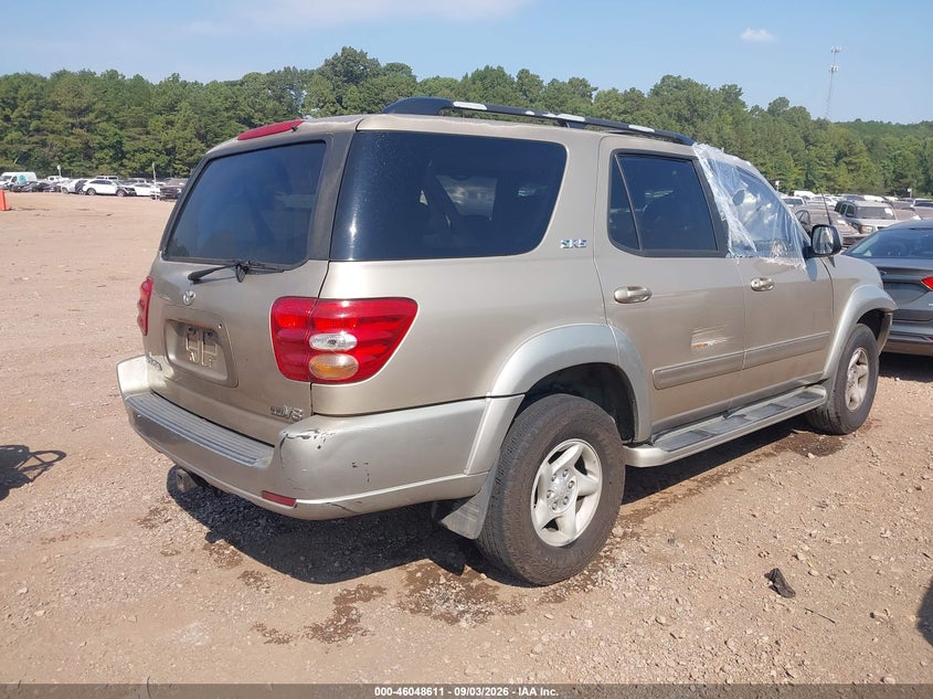 2002 TOYOTA SEQUOIA auction photo 4