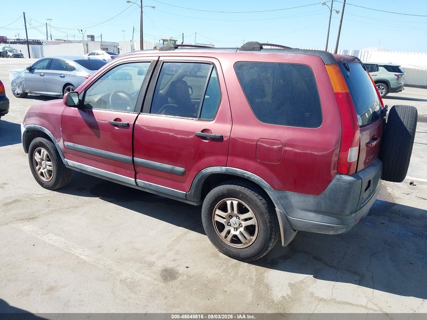 2002 HONDA CR-V SPORT UTILITY VEHICLE 2.4L I-4 DOHC, VVT, REGULAR , 160HP