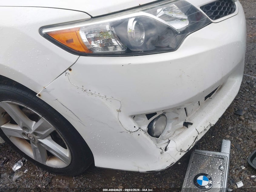 2012 TOYOTA CAMRY SEDAN 2.5L I-4 DOHC, VVT, REGULAR , 173HP