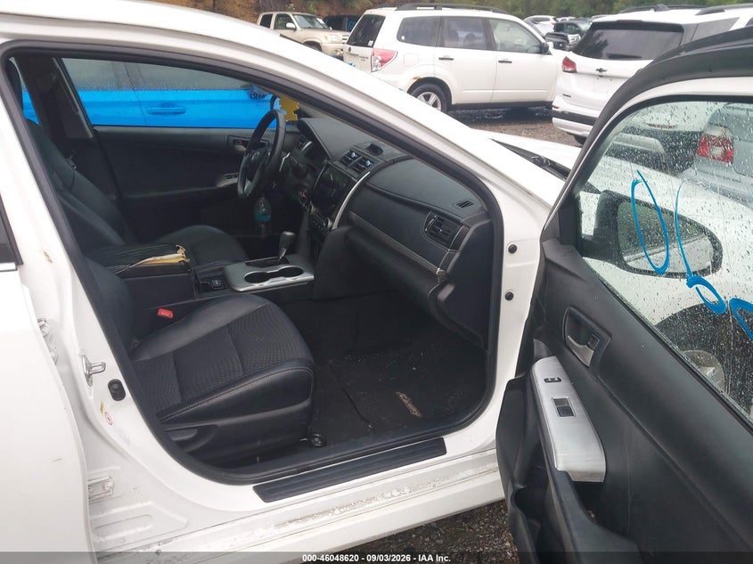 2012 TOYOTA CAMRY SEDAN 2.5L I-4 DOHC, VVT, REGULAR , 173HP