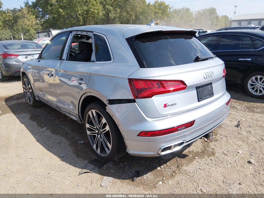 Vin: wa1c4afy4j2220875, lot: 46548097, audi sq5 3.0t premium plus 20183