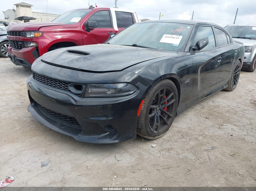 Vin: 2c3cdxgj8mh566213, lot: 46548100, dodge charger scat pack rwd 20212