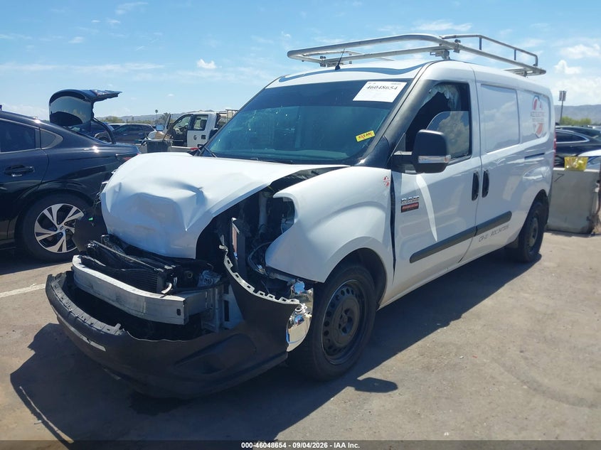 Vin: zfberfabxh6e22984, lot: 46548109, ram promaster city tradesman 20172