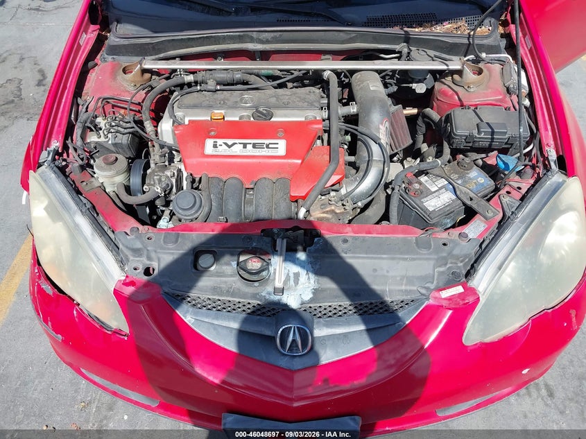 ACURA RSX 2004 VIN JH4DC54804S020277
