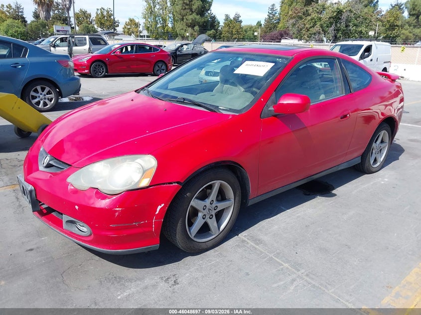 ACURA RSX 2004 VIN JH4DC54804S020277