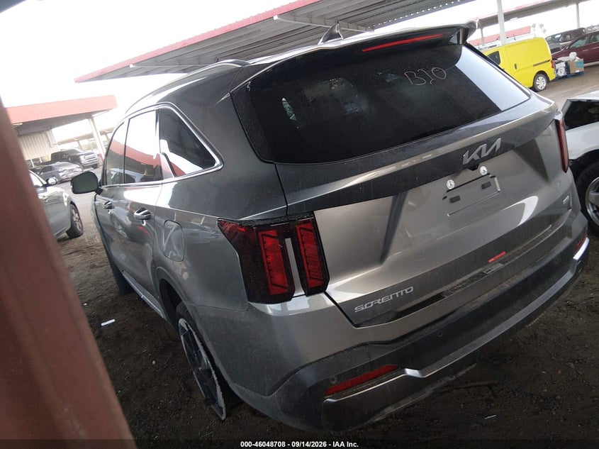 Vin: kndrhdjg0t5475058, lot: 46548163, kia sorento hybrid ex 20263