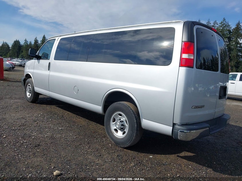 Vin: 1gazgpfg0j1299753, lot: 46548189, chevrolet express 3500 lt 20183