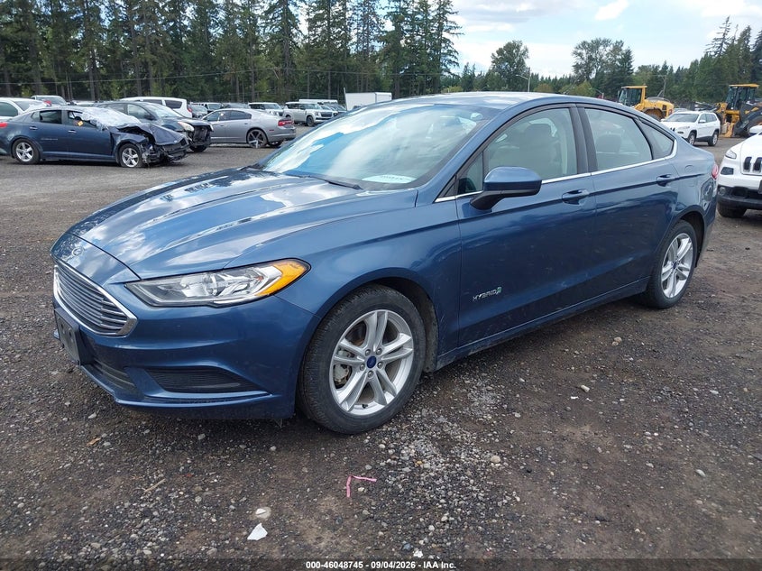 2018 FORD FUSION HYBRID auction photo 2