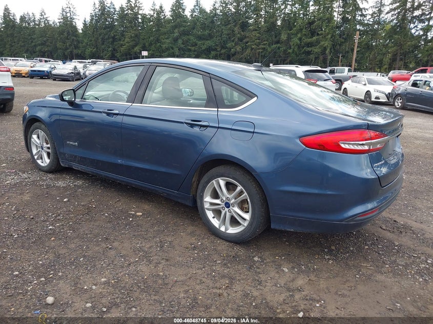 2018 FORD FUSION HYBRID auction photo 3