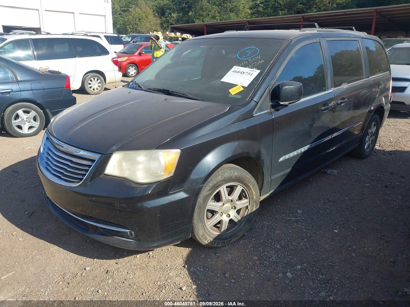 Vin: 2c4rc1bg5cr344304, lot: 46548206, chrysler town & country touring 20122
