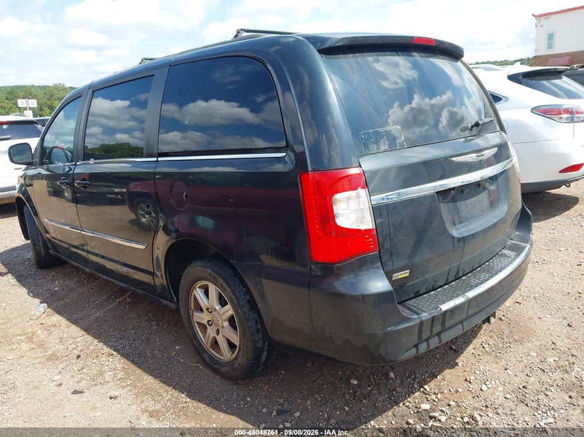 Vin: 2c4rc1bg5cr344304, lot: 46548206, chrysler town & country touring 20123