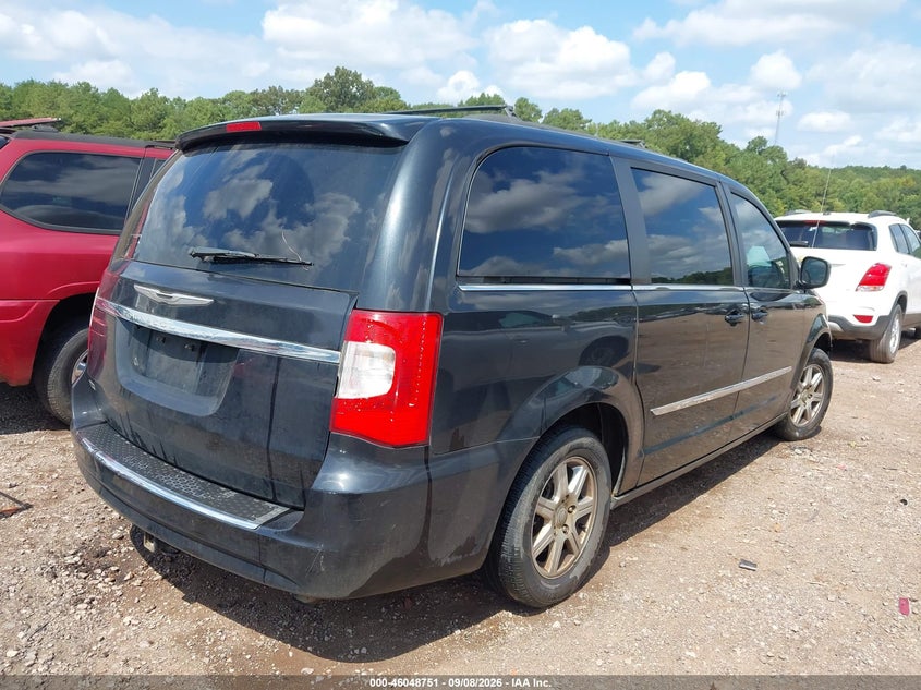 Vin: 2c4rc1bg5cr344304, lot: 46548206, chrysler town & country touring 20124