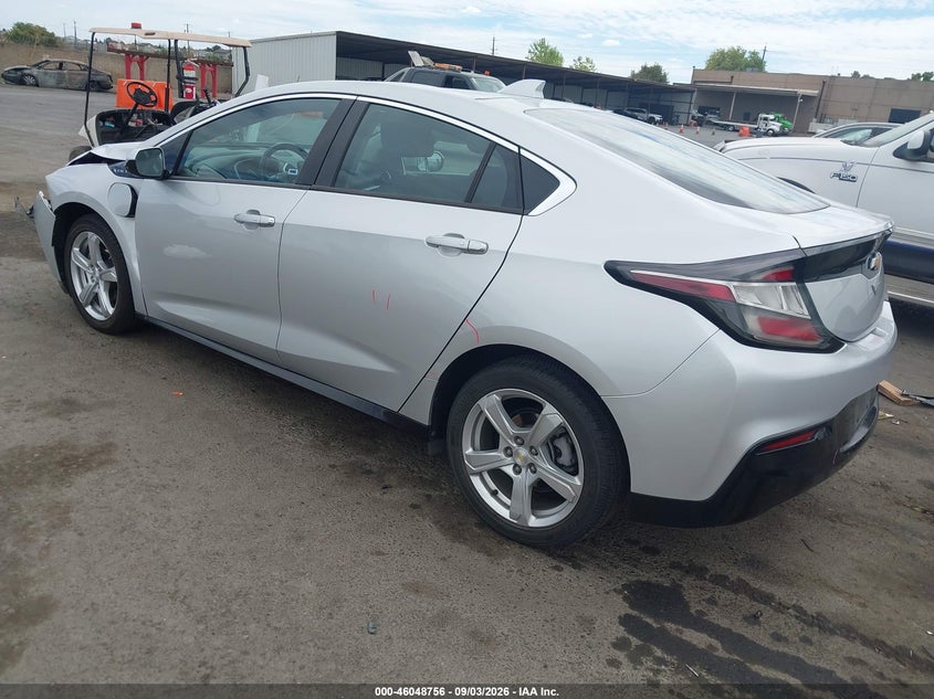 Vin: 1g1rc6s56hu206205, lot: 46548211, chevrolet volt lt 20173