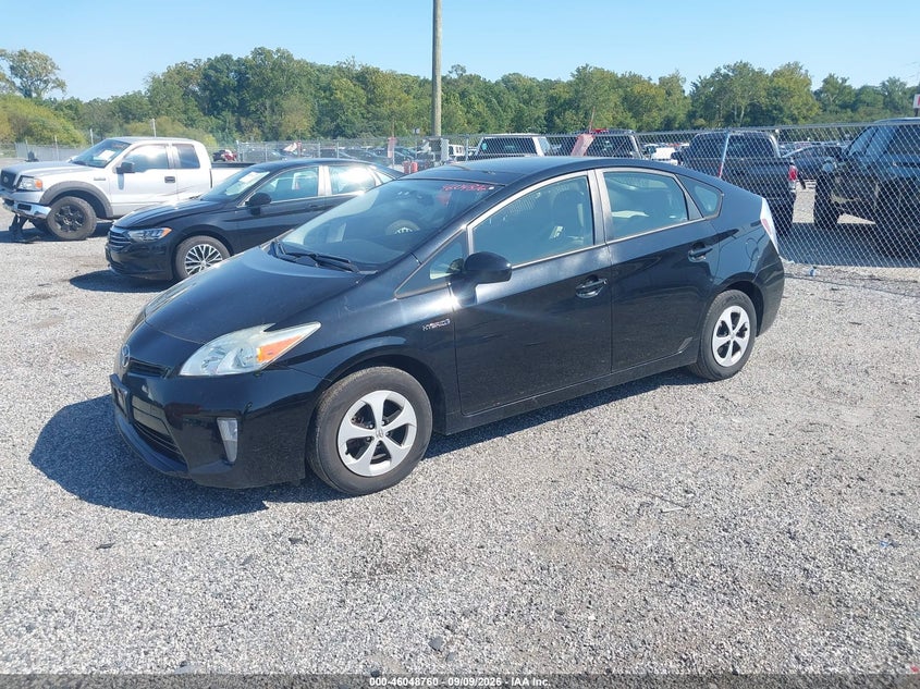 Vin: jtdkn3du7d1710070, lot: 46548215, toyota prius three 20132