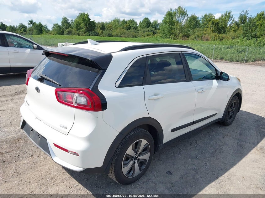 2017 KIA NIRO SPORT UTILITY VEHICLE 1.6L I-4 DI, DOHC, VVT, REGULAR , 104HP