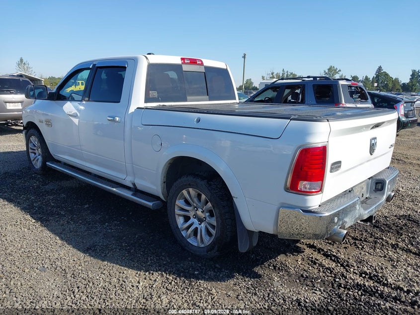Vin: 1c6rr7wtxes298177, lot: 46548242, ram 1500 longhorn 20143