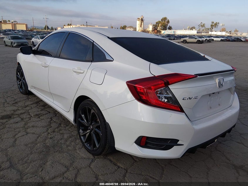 Vin: 19xfc2f83ke209513, lot: 46548243, honda civic sport 20193
