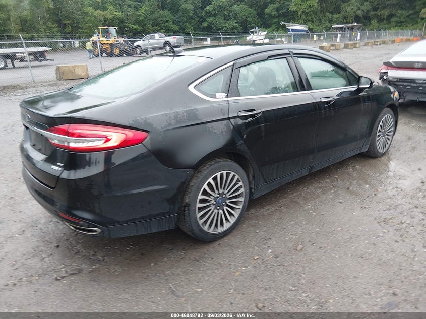 2017 FORD FUSION auction photo 4