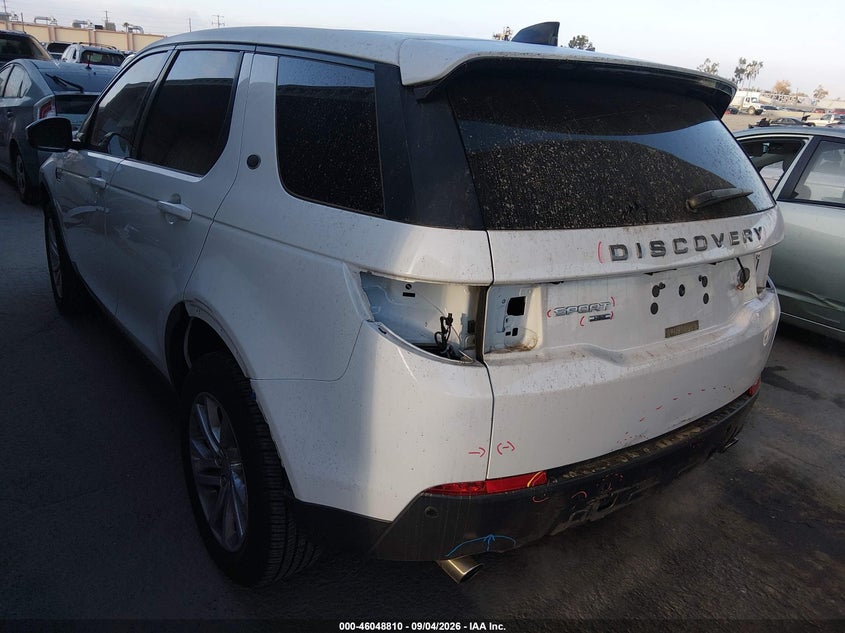 Vin: salcr2bg1hh698102, lot: 46548265, land rover discovery sport hse 20173