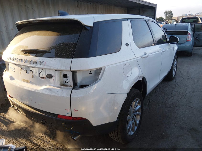 Vin: salcr2bg1hh698102, lot: 46548265, land rover discovery sport hse 20174
